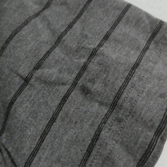 MEXX | xl - extra large | Men's Striped Grey Polo Short Sleeve Shirt - Picture 15 of 15